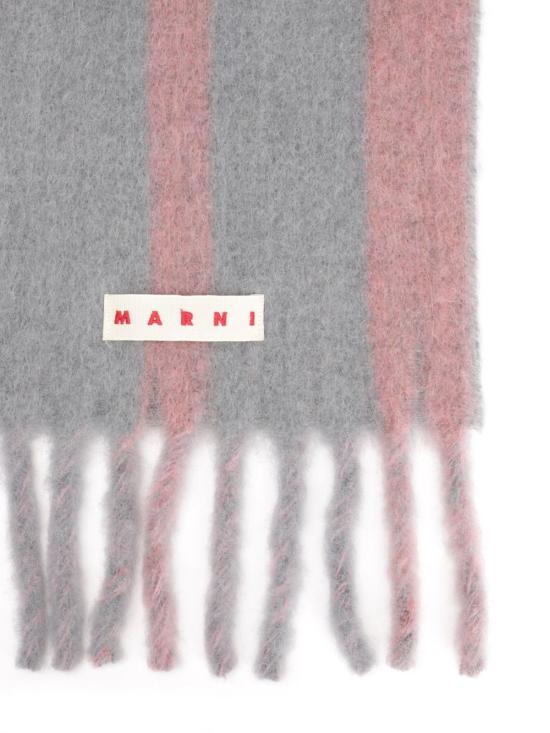  마르니 머플러/스카프 알파카 및 울 스카프 멀티컬러 - MARNI