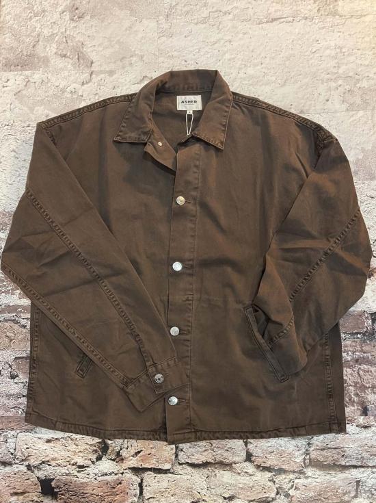  아셀 자켓 애셔 케일럽 재킷 초콜릿