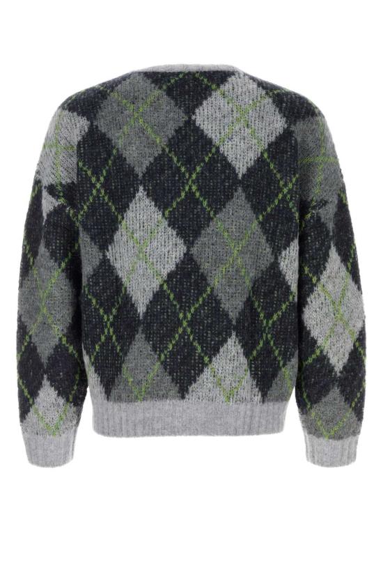  엠포리오 아르마니 스웨터 자수 나일론 혼방 - EMPORIO ARMANI