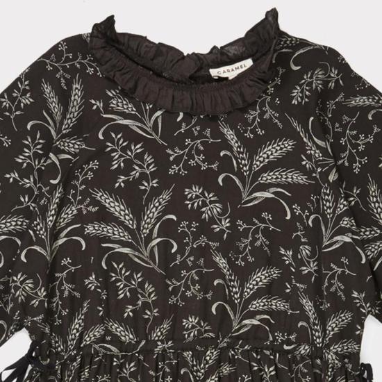  [키즈] Caramel 원피스 키즈 카라멜 아르테미스 드레스, 밀색, 쥐색, 회색 - CARAMEL