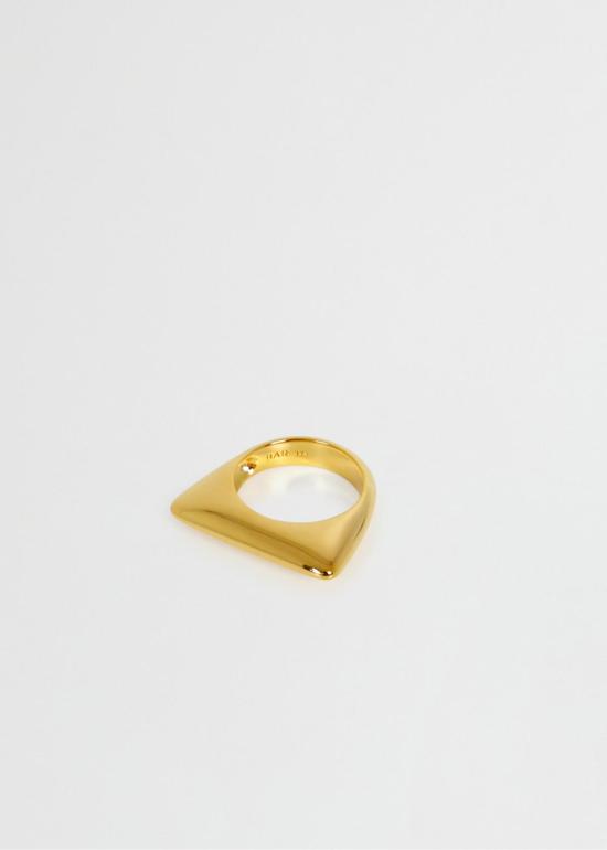  바 주얼리 반지 앵글 링 금도금 - BAR JEWELLERY