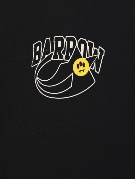  [키즈] 바로우 트레이닝 상의 키즈  티셔츠 블랙 - BARROW