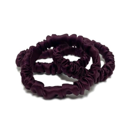  Krystell Barraza 헤어 액세서리 크리스텔 바라자 로즈우드 실크 헤어 타이 - OTHER BRANDS