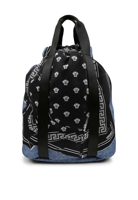  [키즈] 베르사체 백팩 아동용 데님 백팩