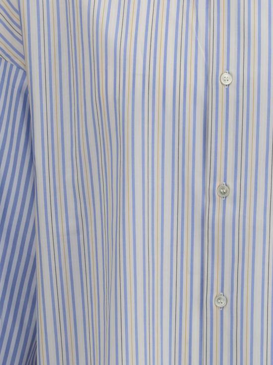  마르니 긴팔 셔츠 오버사이즈 스트라이프 - MARNI