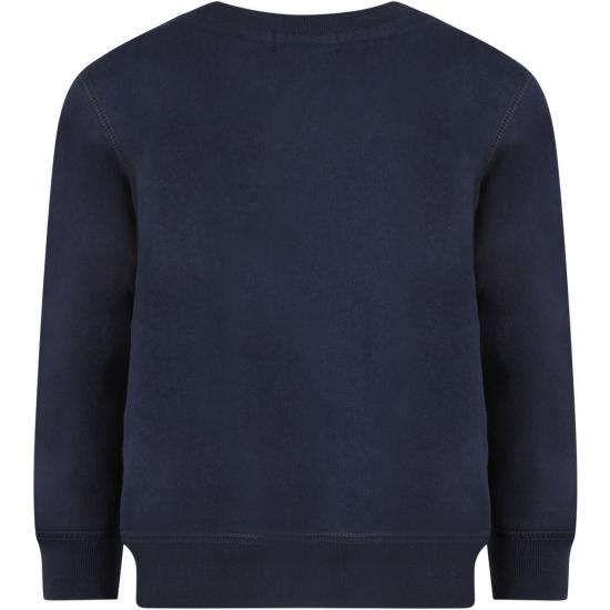  [키즈] 랄프 로렌 풀오버 아동용 자수 말 스웨트셔츠 (블루) - RALPH LAUREN