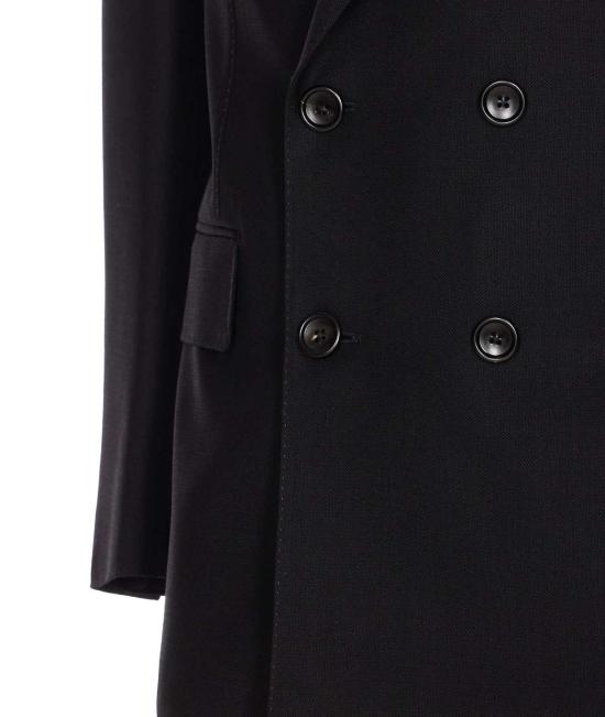  톰포드 수트 자켓 하이 트위스트 더블 브레스트 재킷 블랙 - TOMFORD