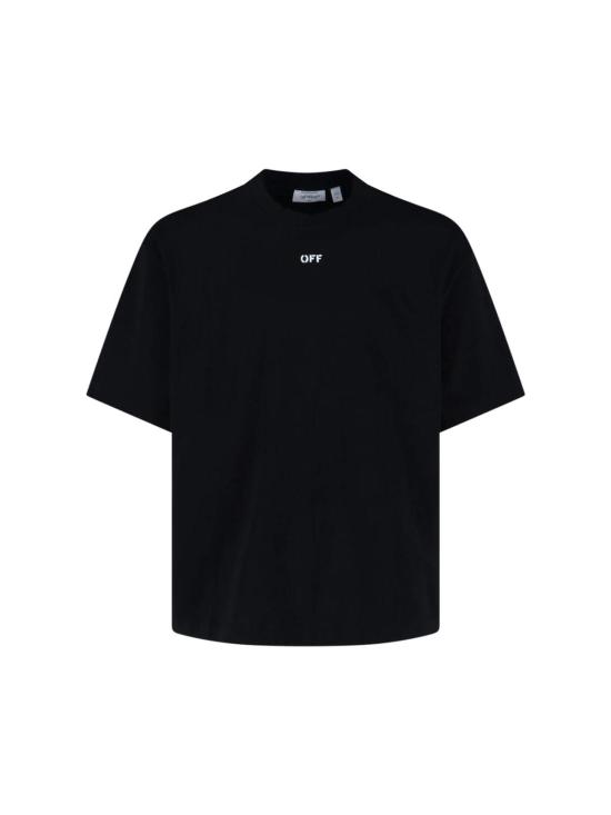  오프화이트 탑 체인 애로우 티셔츠 블랙