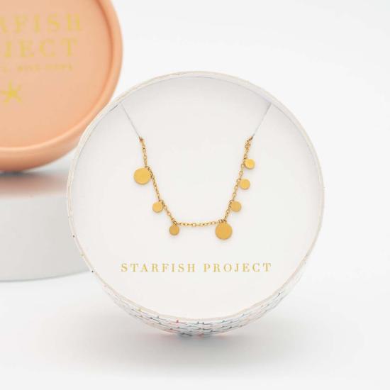  스타피쉬 프로젝트 목걸이/팬던트 컨페티 골드 목걸이 - STARFISH PROJECT