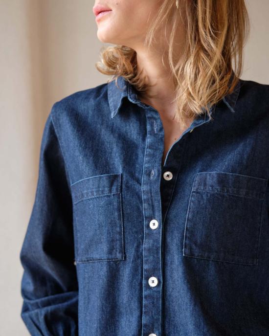  비비코 블라우스 아다 크롭 - BIBICO