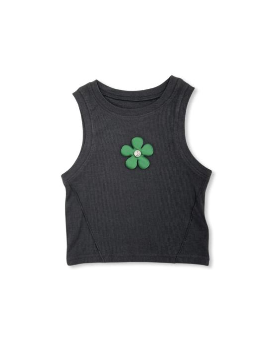  메리 로 민소매 티셔츠 페탈스 크롭 탱크탑 - MARY LO