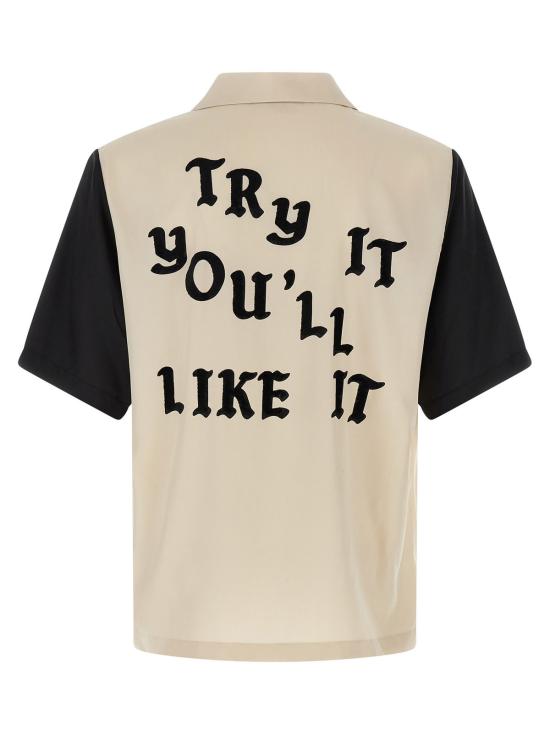  아미리 반팔 셔츠 알라바스터 셔츠 멀티컬러 - AMIRI