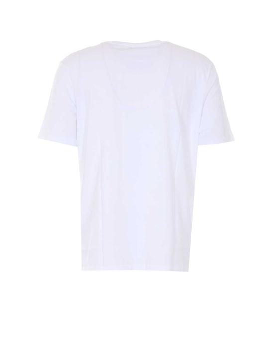  발망 반팔 티셔츠 프린트 티셔츠 화이트 - BALMAIN