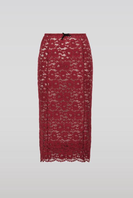  SAEMDI 롱 스커트 사엠디 레이스 펜