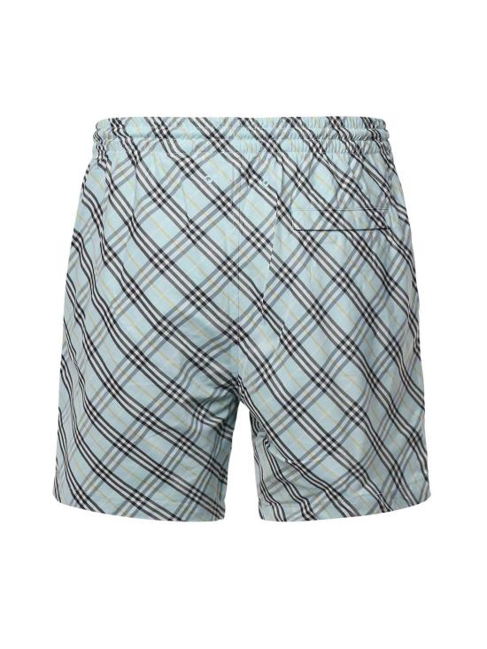  버버리 스윔팬츠 카발라 복서 컨트롤로 수영복 블루 - BURBERRY