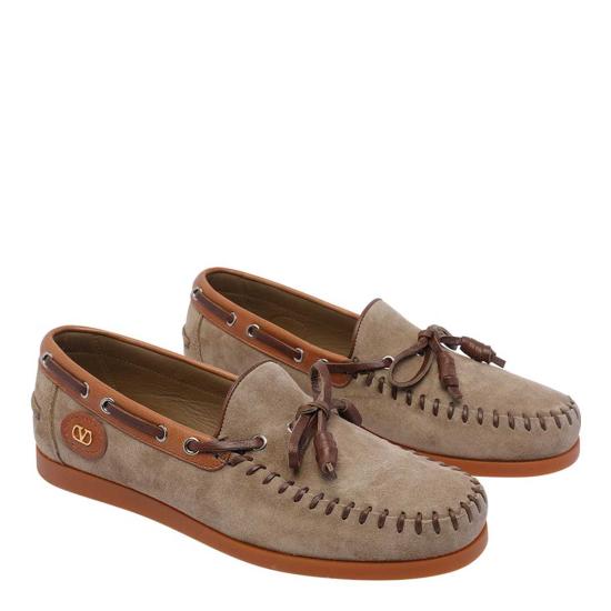  발렌티노 가라바니 로퍼 팜 애비뉴  브라운 - VALENTINO GARAVANI