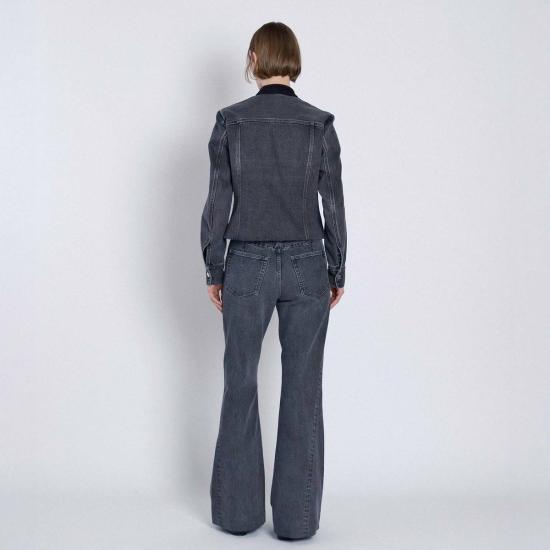  타나카 데님 팬츠 플레어 진 - TANAKA