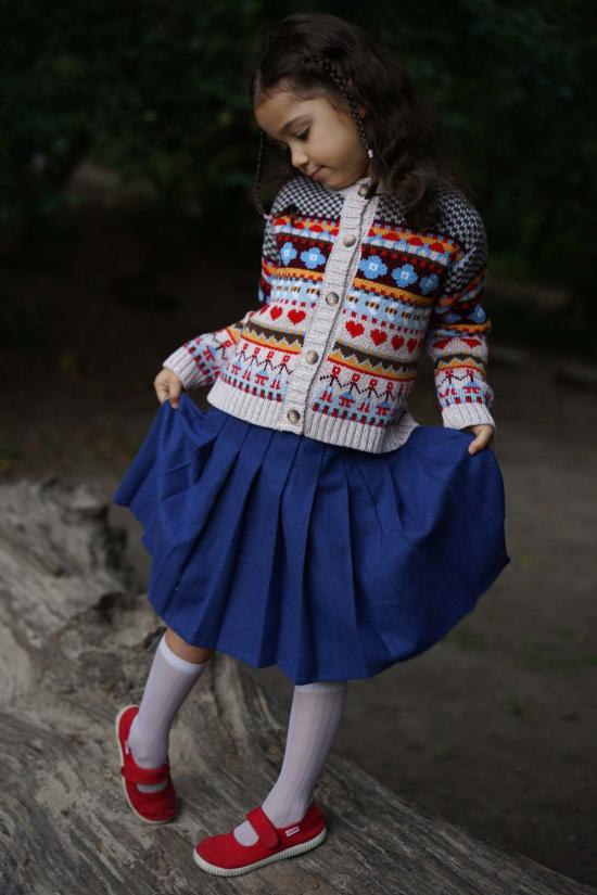  지지 니트웨어 가디건 Gi Gi 니트웨어 비 가든 카디건 미니 - GIGI KNITWEAR