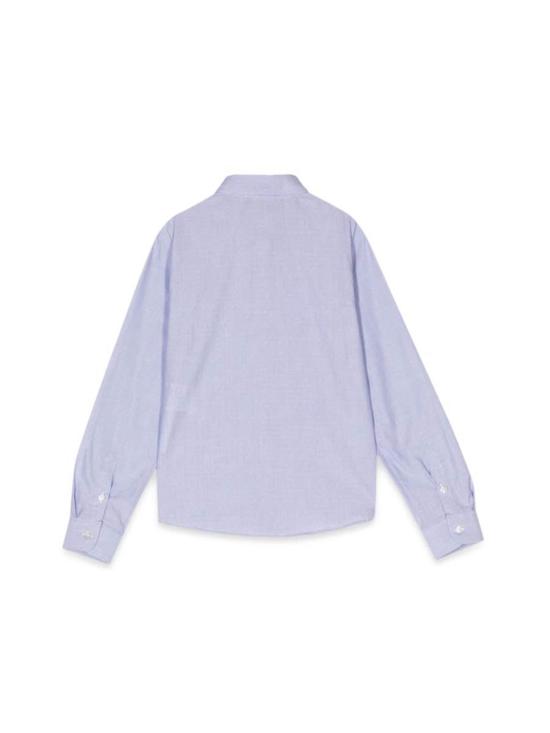  엠포리오 아르마니 긴팔 셔츠 키즈 긴팔 셔츠 아주르 - EMPORIO ARMANI