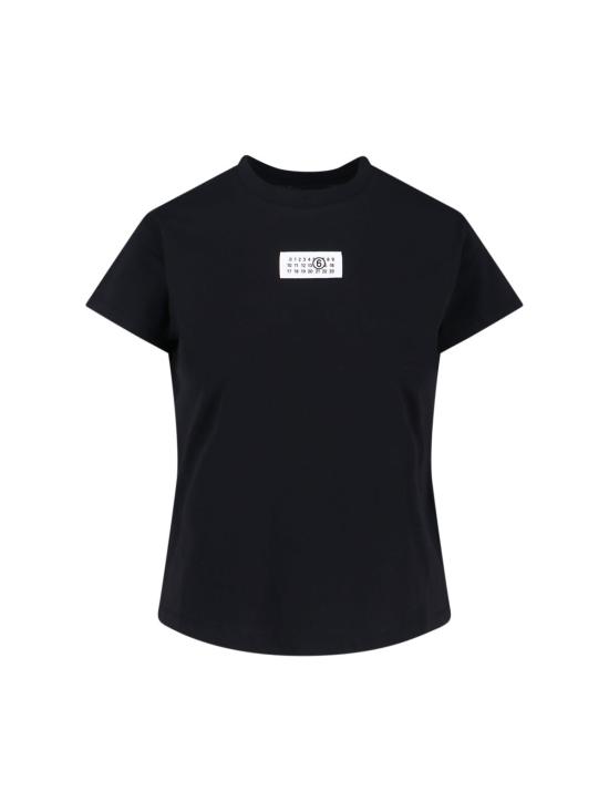  MM6 메종마르지엘라 반팔 티셔츠 Mm6 Maison Margiela 로고 티셔츠