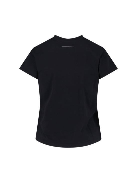  MM6 메종마르지엘라 반팔 티셔츠 Mm6 Maison Margiela 로고 티셔츠 - MM6 MAISON MARGIELA