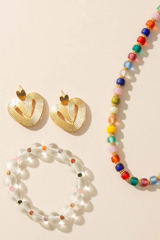  누데이 컬렉션 목걸이/팬던트 눈데이 컬렉션 유리 콘페티 목걸이 - NOONDAY COLLECTION