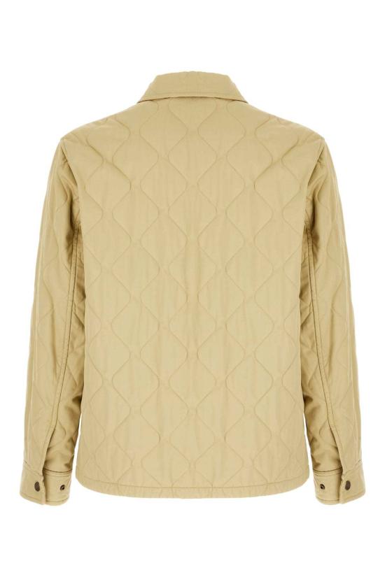  버버리 자켓 카키 그린 코튼 패딩 재킷 - BURBERRY