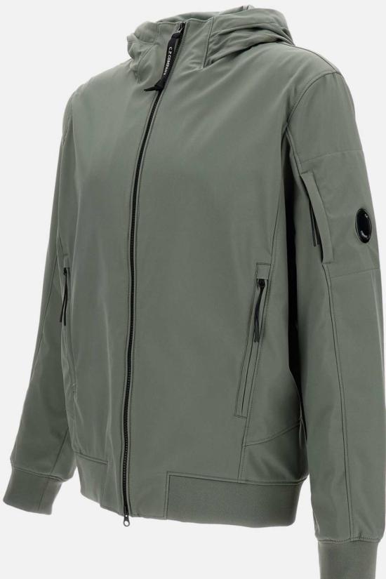  씨피 컴퍼니 자켓 C.P. 컴퍼니 쉘 R 후드 재킷 (녹색) - C.P. COMPANY