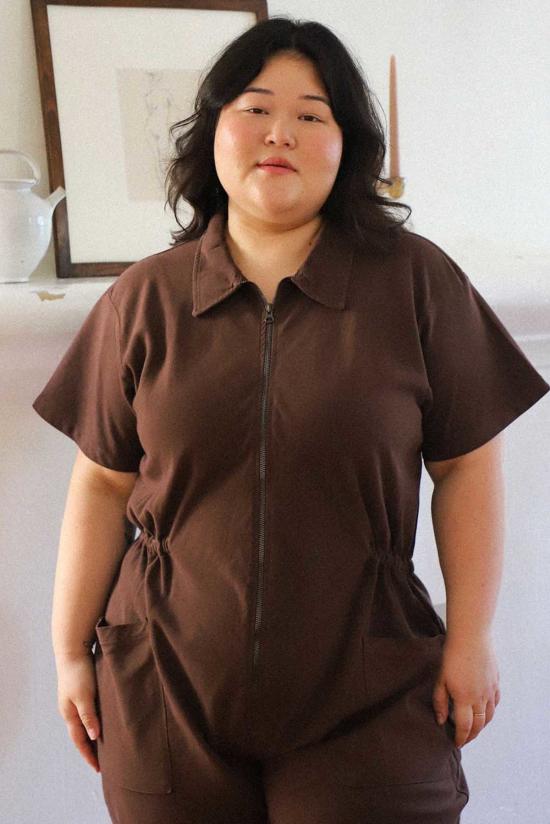  Noble 점프수트 고급 성인용 작업복 초콜릿 - OTHER BRANDS