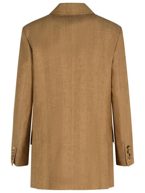  막스마라 자켓 막스 마라 재킷 블레이저 가죽 브라운 - MAX MARA