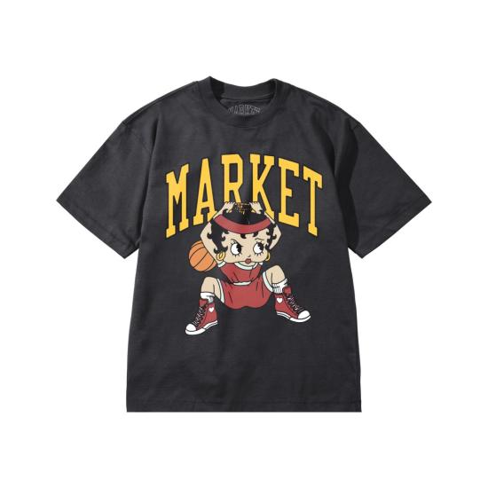  마켓 반팔 티셔츠 베티 부프 덩킹 티셔츠 - MARKET