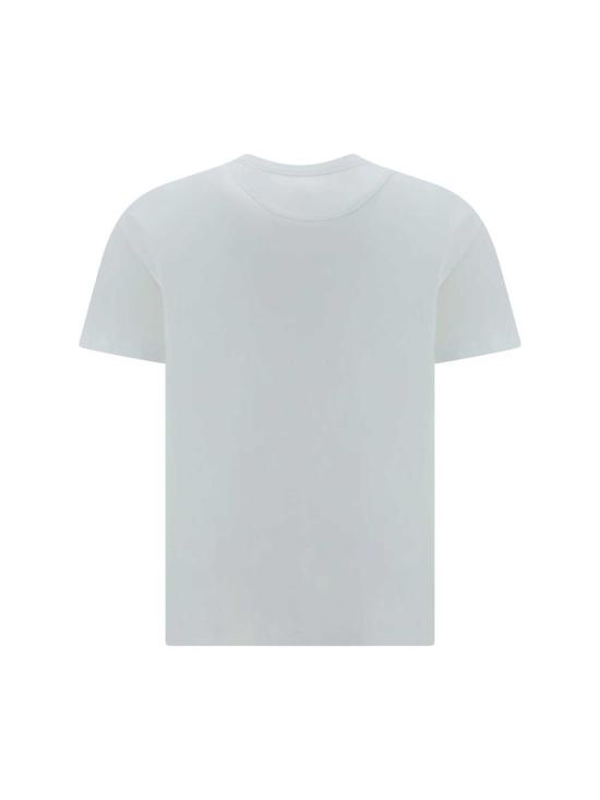  발렌티노 가라바니 반팔 티셔츠 발렌티노 플로럴 패턴 크루넥 티셔츠 화이트 - VALENTINO GARAVANI