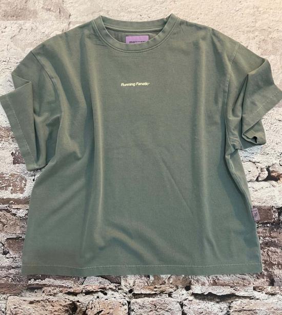  Hermanos Koumori 반팔 티셔츠 헤르마노스 쿠모리 러닝 패너틱 볼더 티 그린