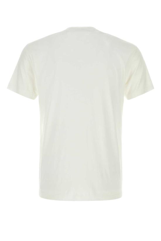  톰포드 탑 톰 포드 화이트 라이오셀 블렌드 티셔츠 화이트 - TOMFORD