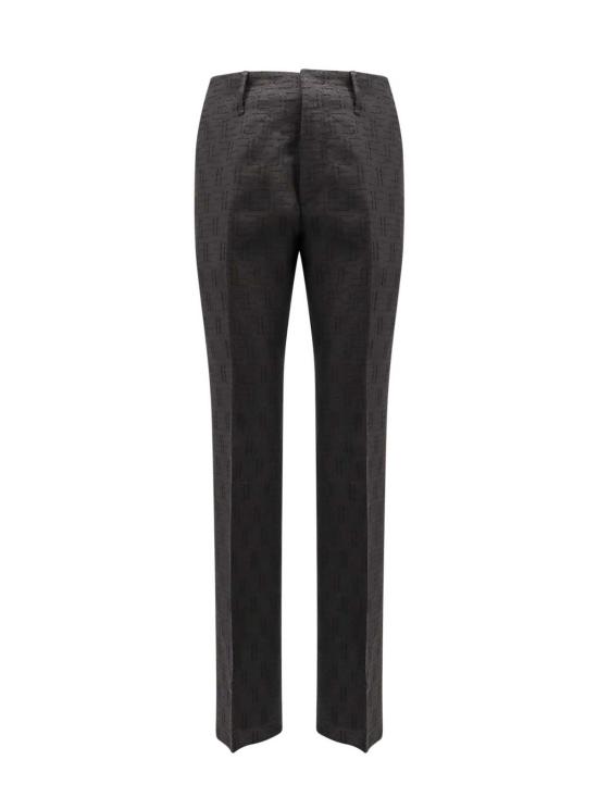  펜디 스트레이트 팬츠 블랙 팬츠