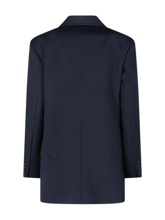  막스마라 수트 자켓 막스 마라 올림피아 더블 브레스티드 블레이저 블루 - MAX MARA