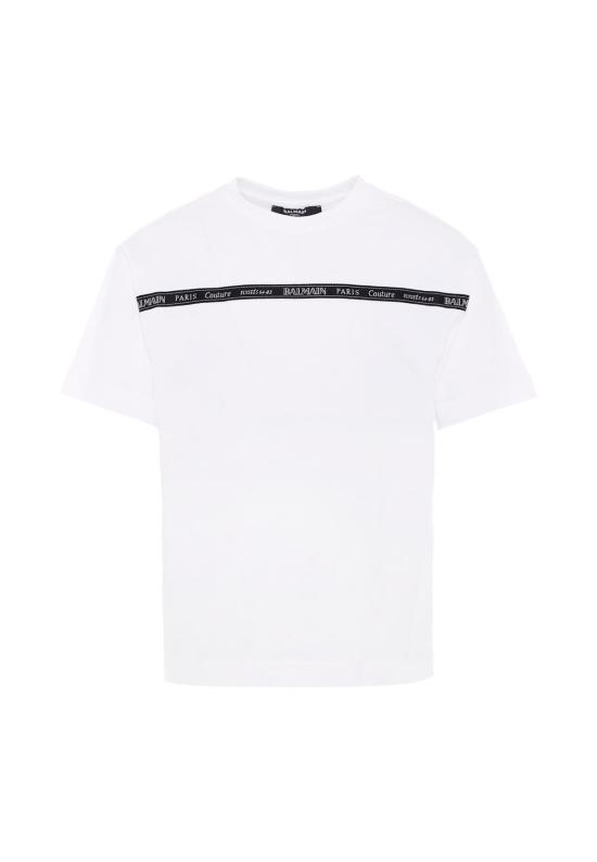  [키즈] 발망 트레이닝 상의 아동용 티셔츠 화이트