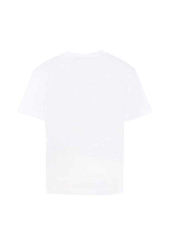  [키즈] 발망 트레이닝 상의 아동용 티셔츠 화이트 - BALMAIN