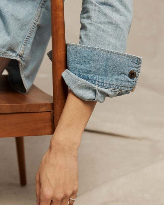  Billy Reid 데님 셔츠 빌리 리드 쇼울스 데님  데님 워싱 - OTHER BRANDS