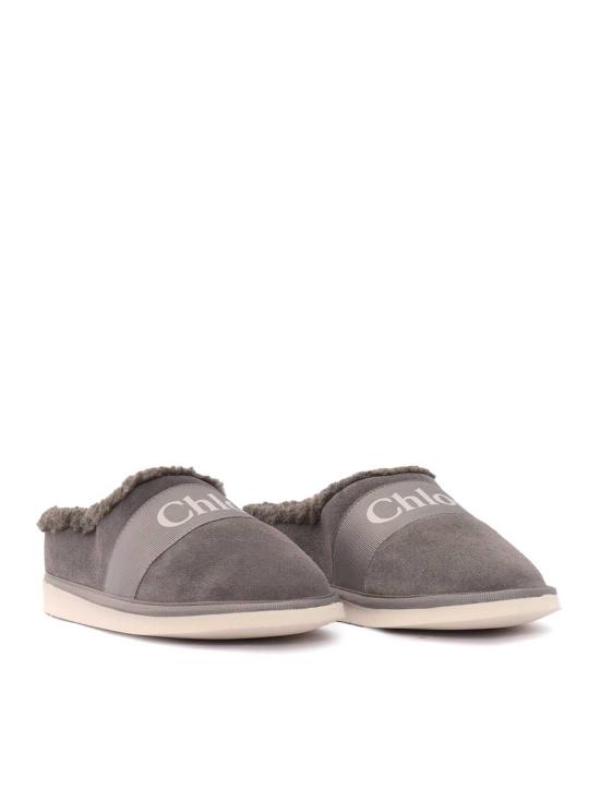  [키즈] 끌로에 스니커즈 키즈 스니커즈 슬리퍼 그레이 - CHLOE