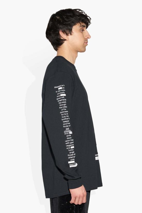  더 셀렉트 긴팔 티셔츠 셀렉트 세잉스 Ls 블랙 - THE CELECT