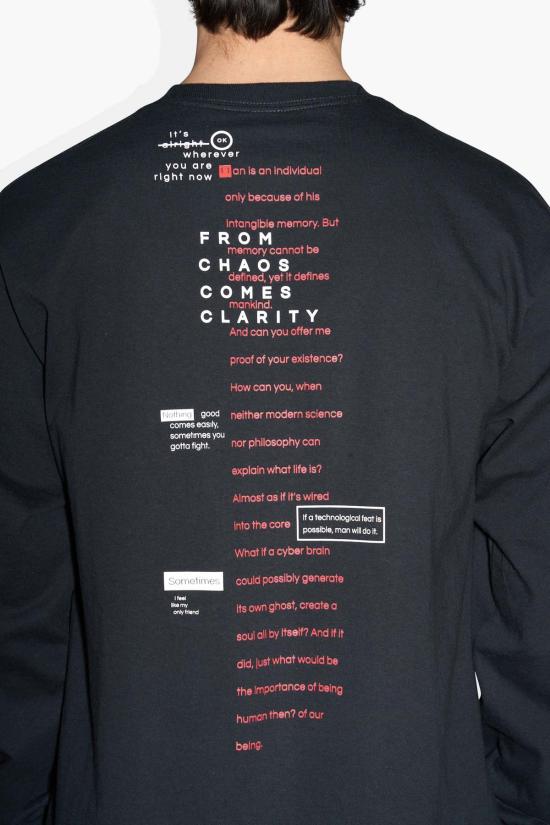  THE CELECT 긴팔 티셔츠 셀렉트 세잉스 Ls 블랙 - OTHER BRANDS