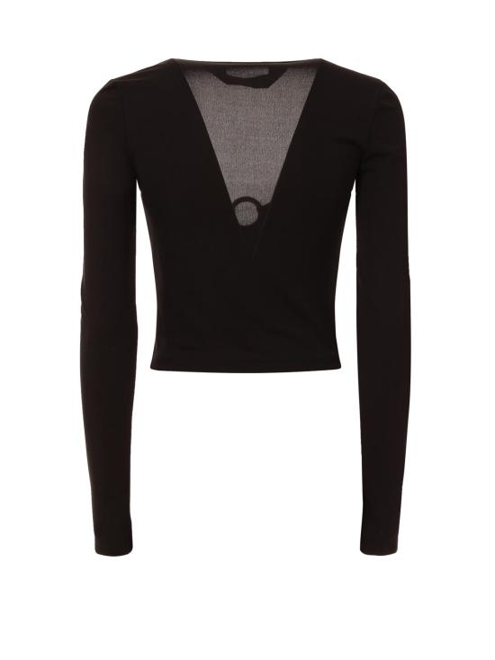  로베르토 카발리 긴팔 티셔츠 저스트 카발리 긴팔 블랙 - ROBERTO CAVALLI