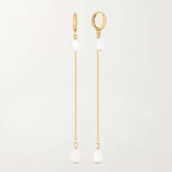  몬세라트 뉴욕 이어링 칸티노리 귀걸이 화이트 담수 진주 - MONTSERRAT NEW YORK