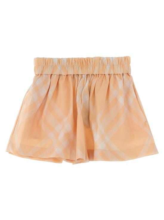  [키즈] 버버리 쇼츠/버뮤다 키즈 체크 반바지 핑크색