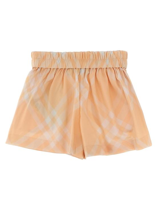  [키즈] 버버리 쇼츠/버뮤다 키즈 체크 반바지 핑크색 - BURBERRY