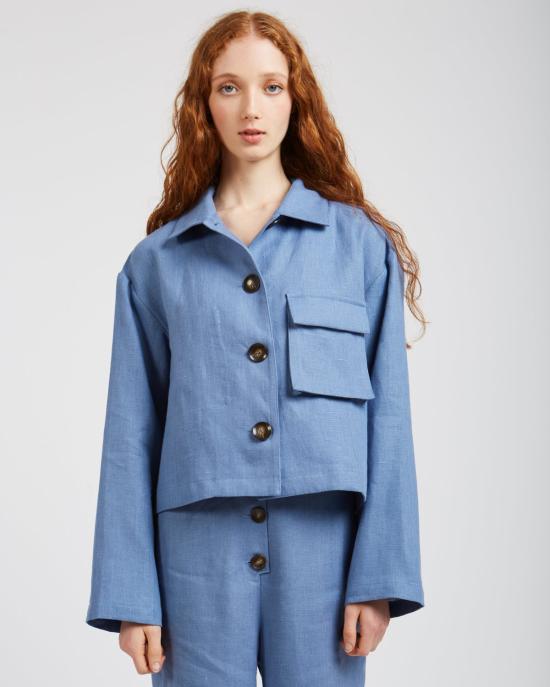  팔로마울 자켓 팔로마 울 아폴로니아 재킷 소프트 블루 - PALOMA WOOL