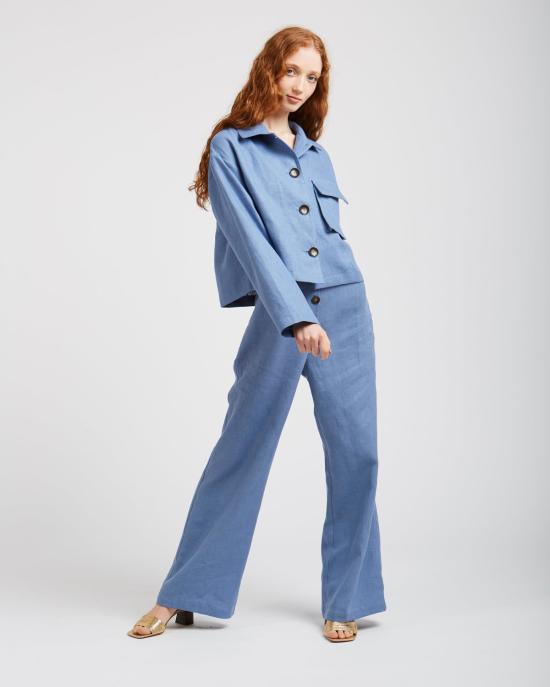  팔로마울 자켓 팔로마 울 아폴로니아 재킷 소프트 블루 - PALOMA WOOL