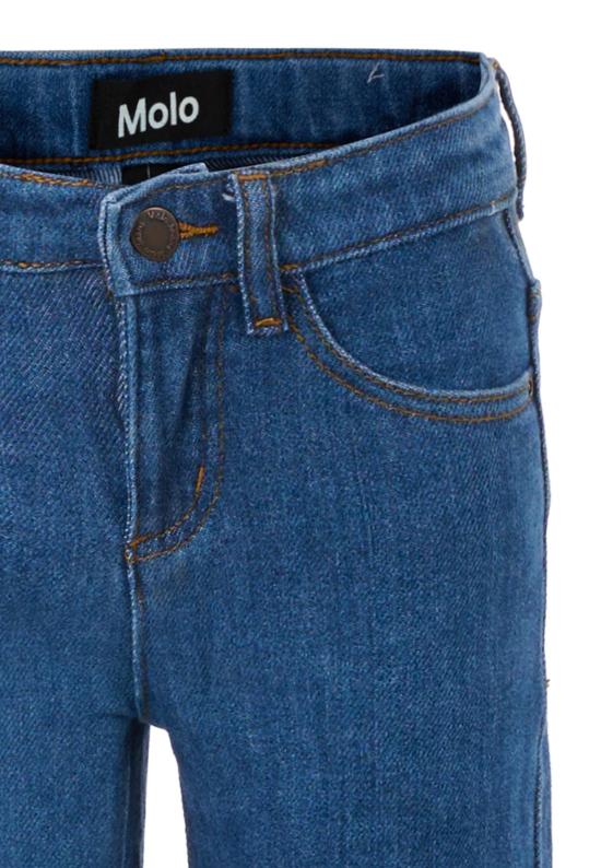  [키즈] 몰로 트레이닝/조거 팬츠 키즈  블루 진 데님 - MOLO