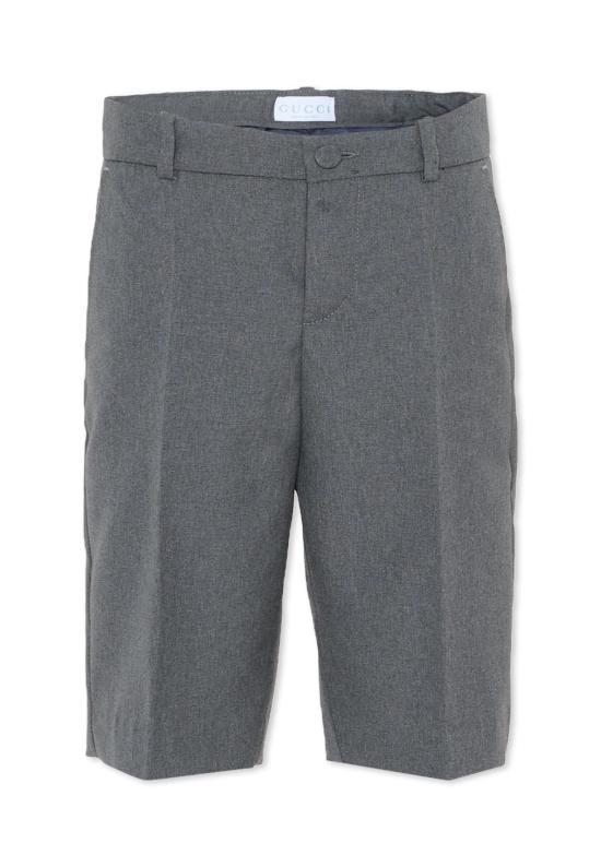  [키즈] 구찌 쇼츠/버뮤다 아동용 반바지 (회색)